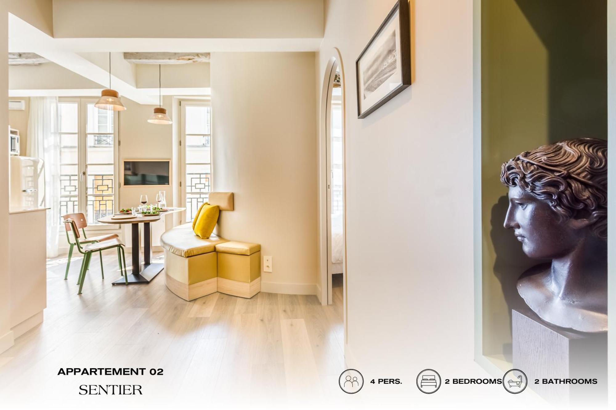 Appartement Beauquartier - Sentier Parijs