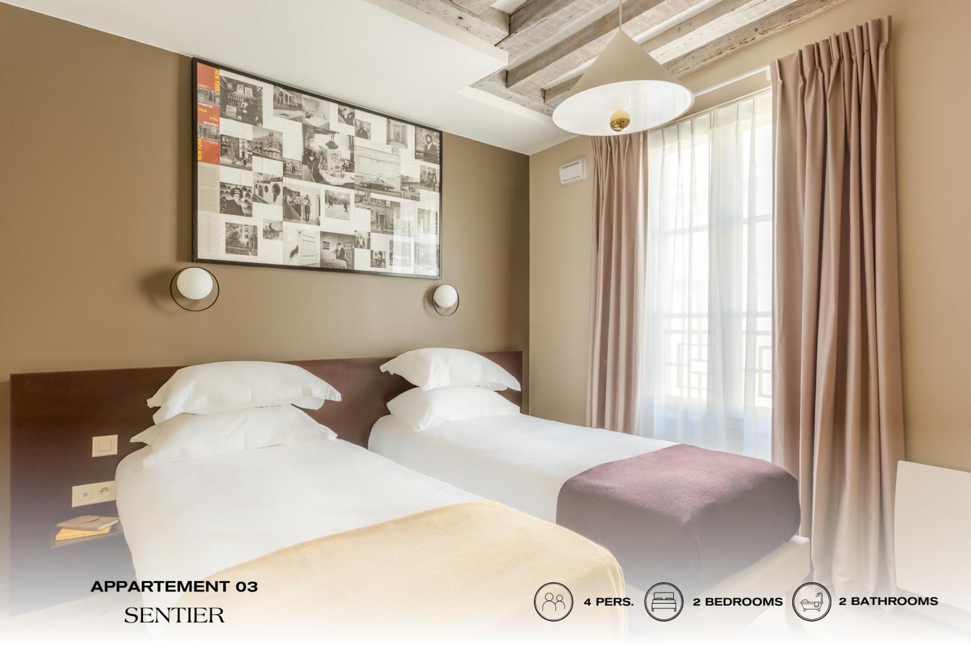 Appartement Beauquartier - Sentier *