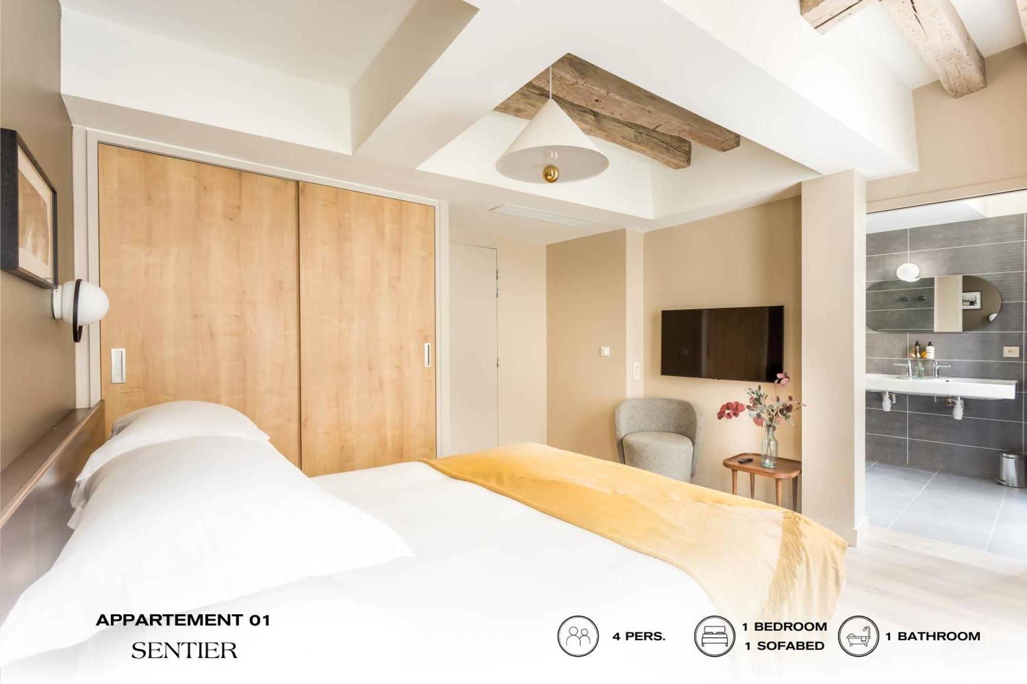 Appartement Beauquartier - Sentier *